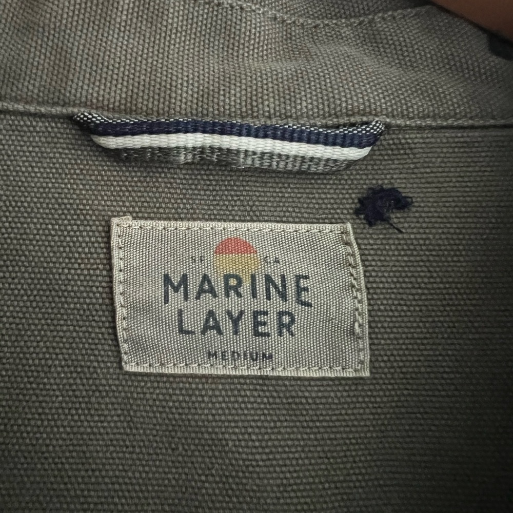 Marine Layer Gracey Chore Jacket—size Medium - Picture 6 of 12